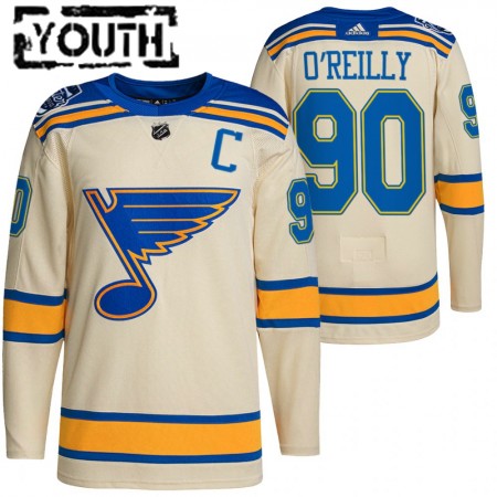 Camisola St. Louis Blues Ryan O Reilly 90 2022 Winter Classic Authentic - Criança